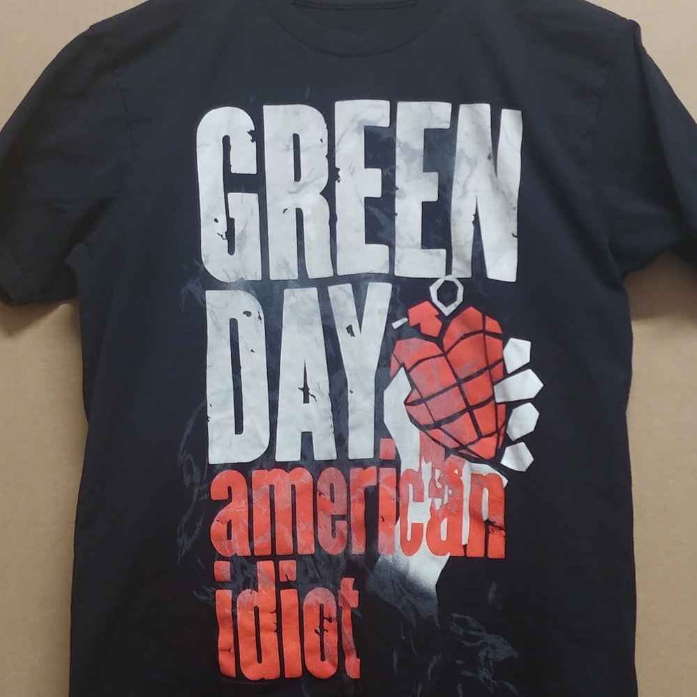 GREEN DAY American Idiot Tee Shirt Pop Punk Alternative MEDIUM